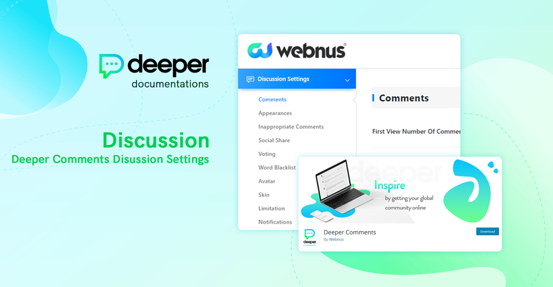 Discussion Settings | Deeper Comments Documentation