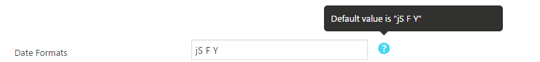 Date Formats in WordPress modern Event Calendar