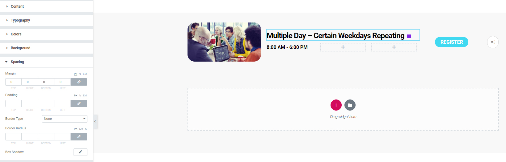 WordPress Event Calendar
