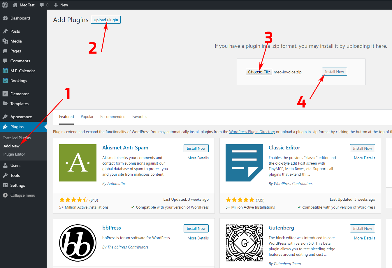 WordPress Event Calendar Ticket and Invoice Addon